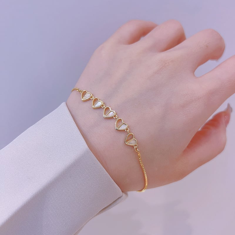 個性的なデザイン オシャレ度満点 綺麗め ブレスレット アクセサリー<ins-3535>
