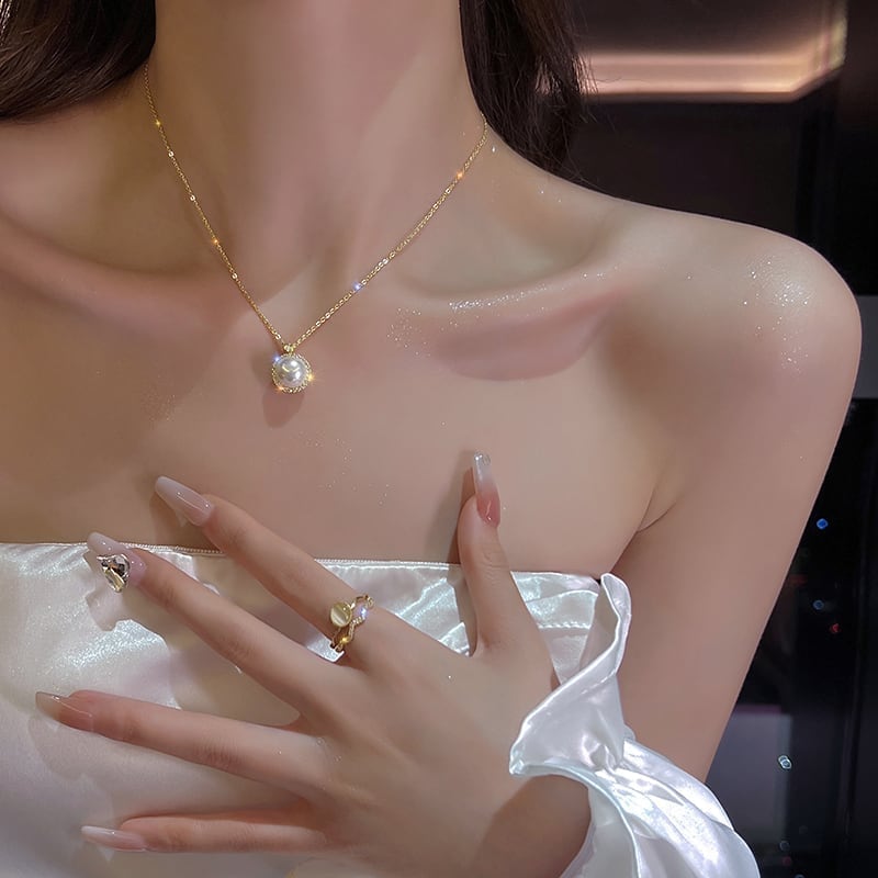 好感度満載 美感いっぱい 一目惚れ ネックレス アクセサリー<ins-3534>