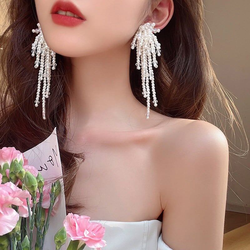 高級感溢れる チャーミング 合わせやすい イアリング アクセサリー<ins-3284>