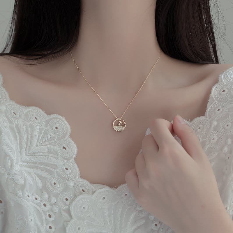 個性的なデザイン スタイリッシュ 一目惚れ ネックレス アクセサリー<ins-3103>
