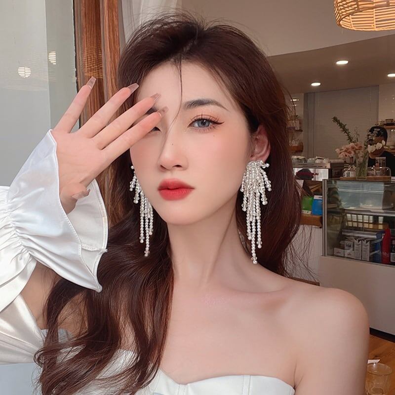 高級感溢れる チャーミング 合わせやすい イアリング アクセサリー<ins-3284>