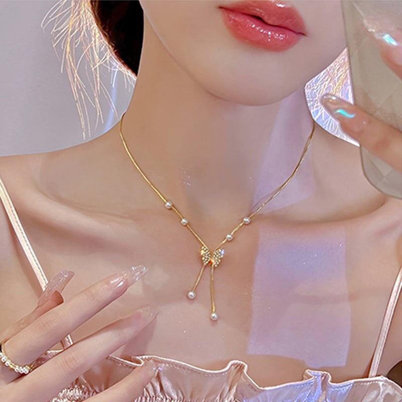 美感いっぱい 好感度満載 オシャレ度満点 ネックレス アクセサリー<ins-3256>