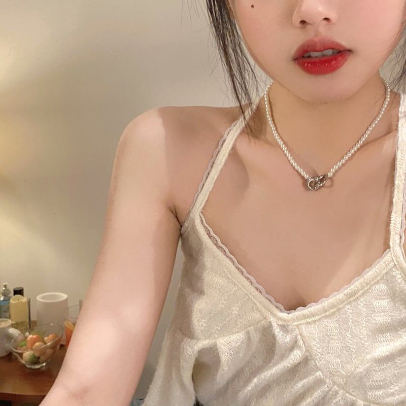 清純甘くて女子力UP スタイリッシュ 一目惚れ ネックレス アクセサリー<ins-3228>