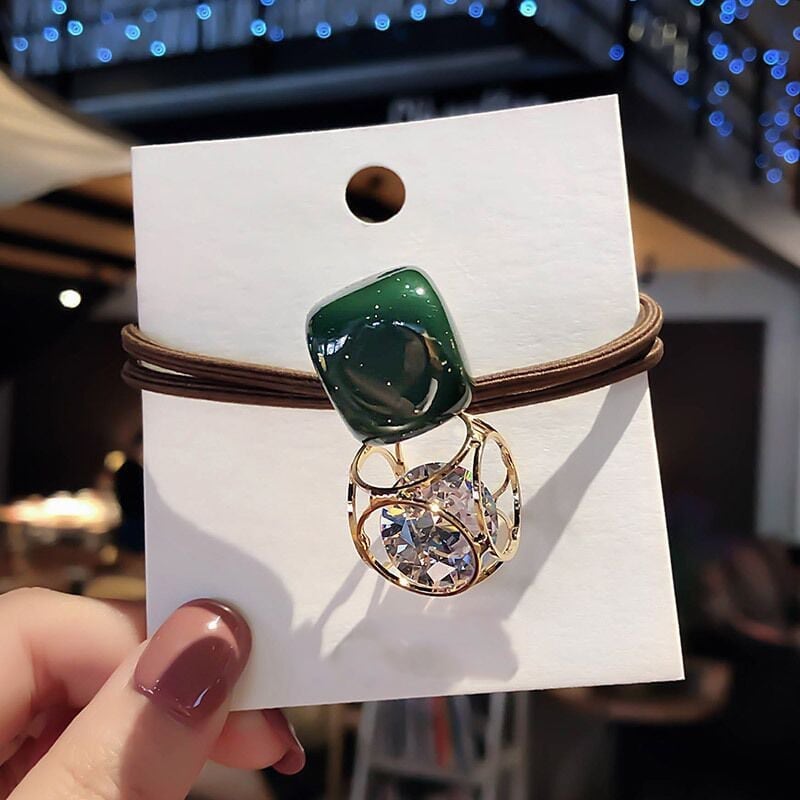 美人度アップ ファッション 透かし彫り シュシュ カチューシャ アクセサリー<ins-3324>