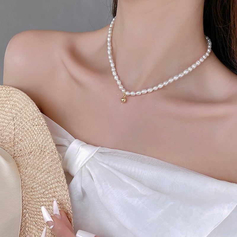 レトロ 美人度アップ ファッション ネックレス アクセサリー<ins-3283>