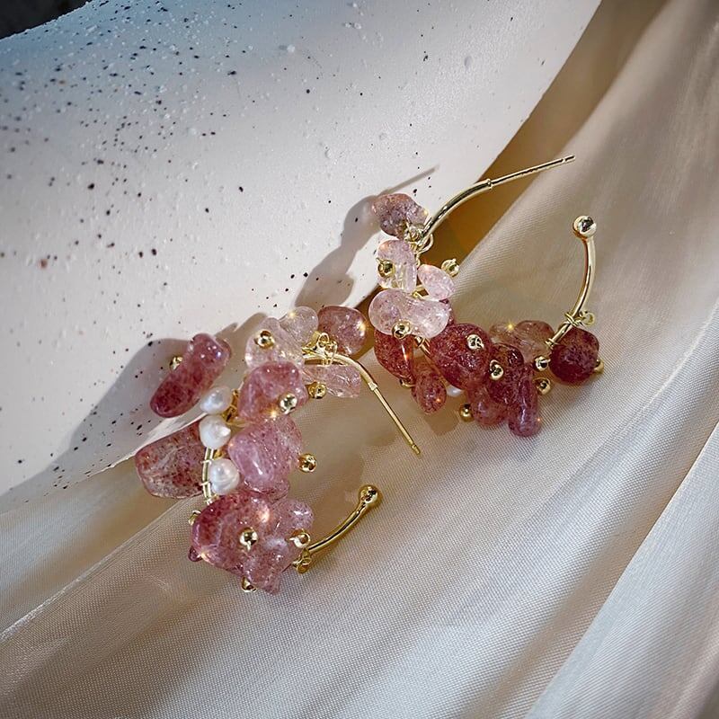 美人度アップ ファッション 綺麗め イアリング アクセサリー<ins-3312>