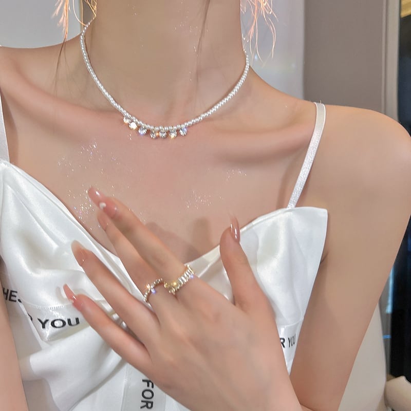高級感溢れる オシャレ度満点 一目惚れ ネックレス アクセサリー<ins-3775>