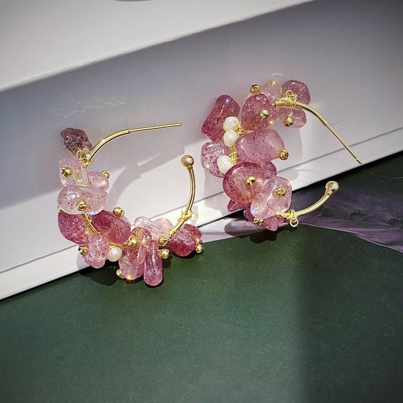 美人度アップ ファッション 綺麗め イアリング アクセサリー<ins-3312>