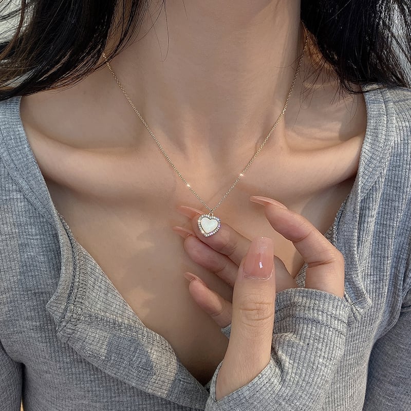 清純甘くて女子力UP 美感いっぱい 気質溢れる ネックレス アクセサリー<ins-2926>