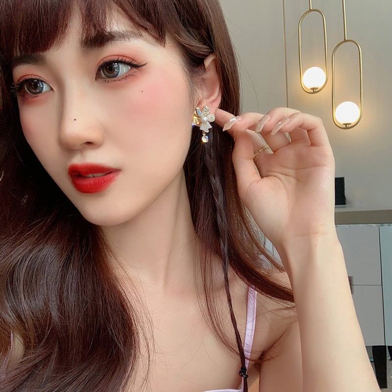 美人度アップ ファッション 高級感溢れる ピアス アクセサリー<ins-3257>
