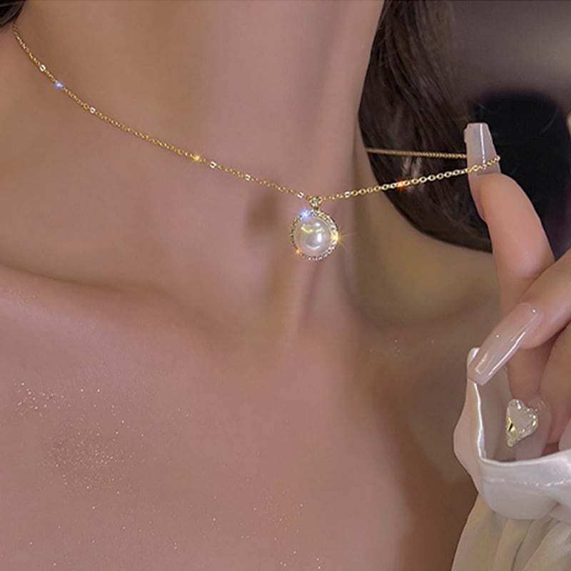 好感度満載 美感いっぱい 一目惚れ ネックレス アクセサリー<ins-3534>