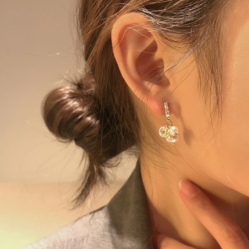 気質溢れる 一目惚れ ファッション ピアス アクセサリー<ins-2711>