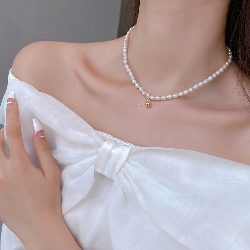 レトロ 美人度アップ ファッション ネックレス アクセサリー<ins-3283>