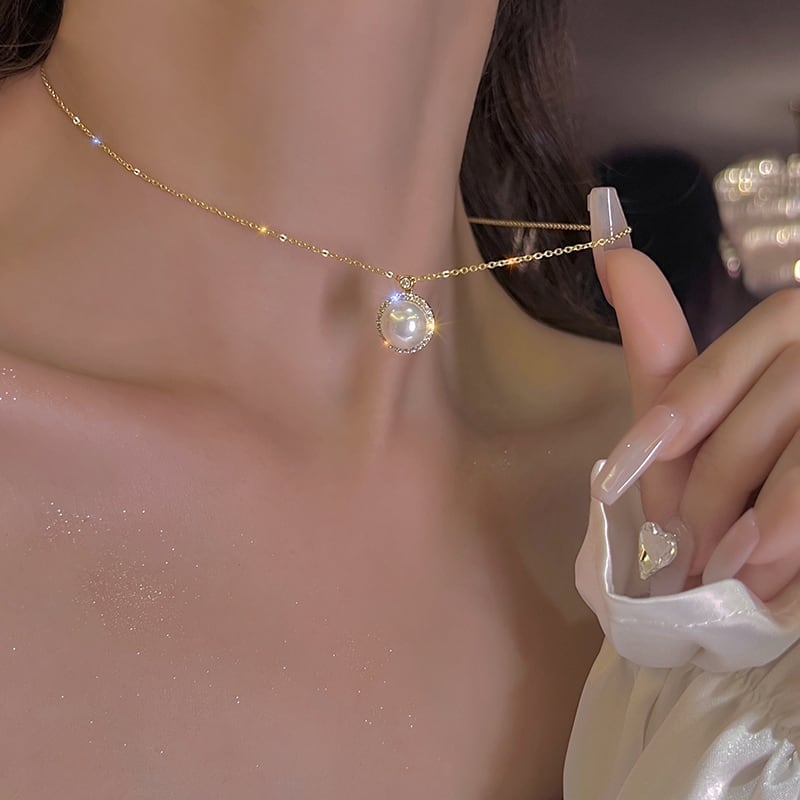 好感度満載 美感いっぱい 一目惚れ ネックレス アクセサリー<ins-3534>