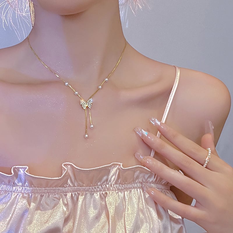美感いっぱい 好感度満載 オシャレ度満点 ネックレス アクセサリー<ins-3256>