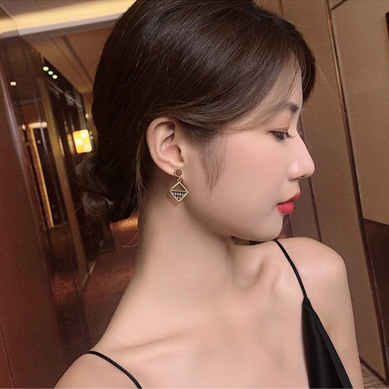 美人度アップ ファッション エレガント イアリング アクセサリー<ins-3012>