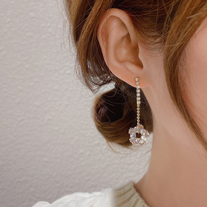 高級感溢れた 清純甘くて女子力UP 美感いっぱい イアリング アクセサリー<ins-2898>