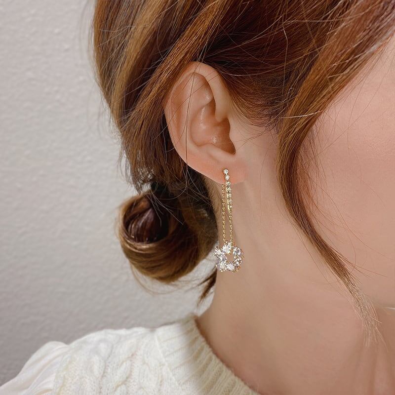 高級感溢れた 清純甘くて女子力UP 美感いっぱい イアリング アクセサリー<ins-2898>
