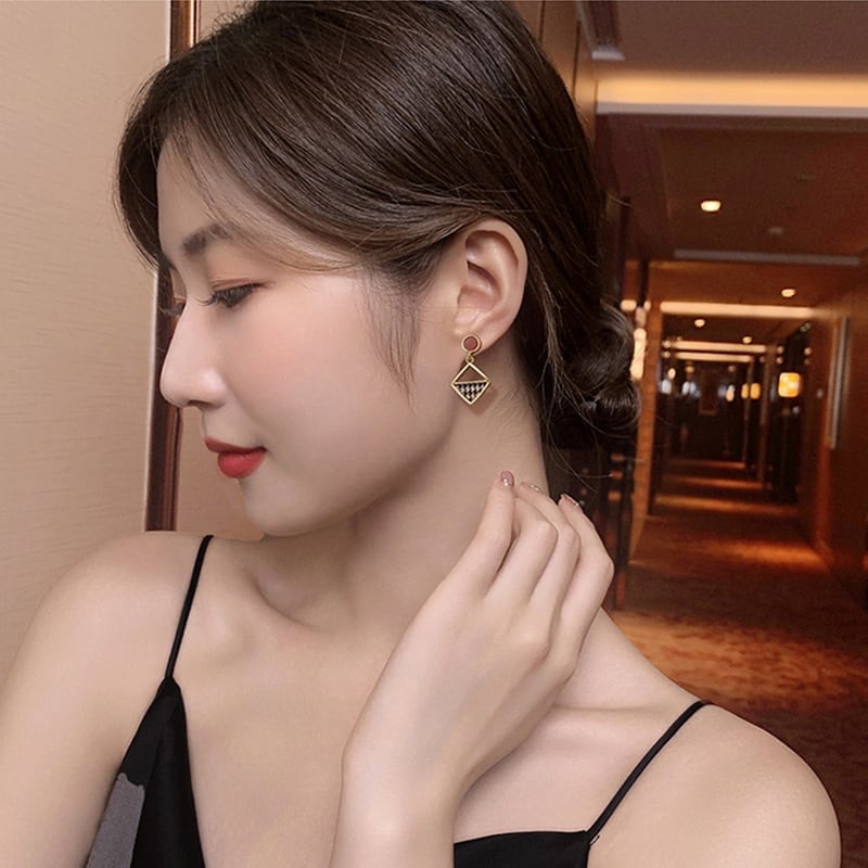 美人度アップ ファッション エレガント イアリング アクセサリー<ins-3012>