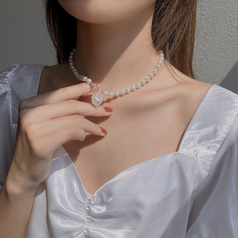 個性的なデザイン 一目惚れ スタイリッシュ ネックレス アクセサリー<ins-2870>