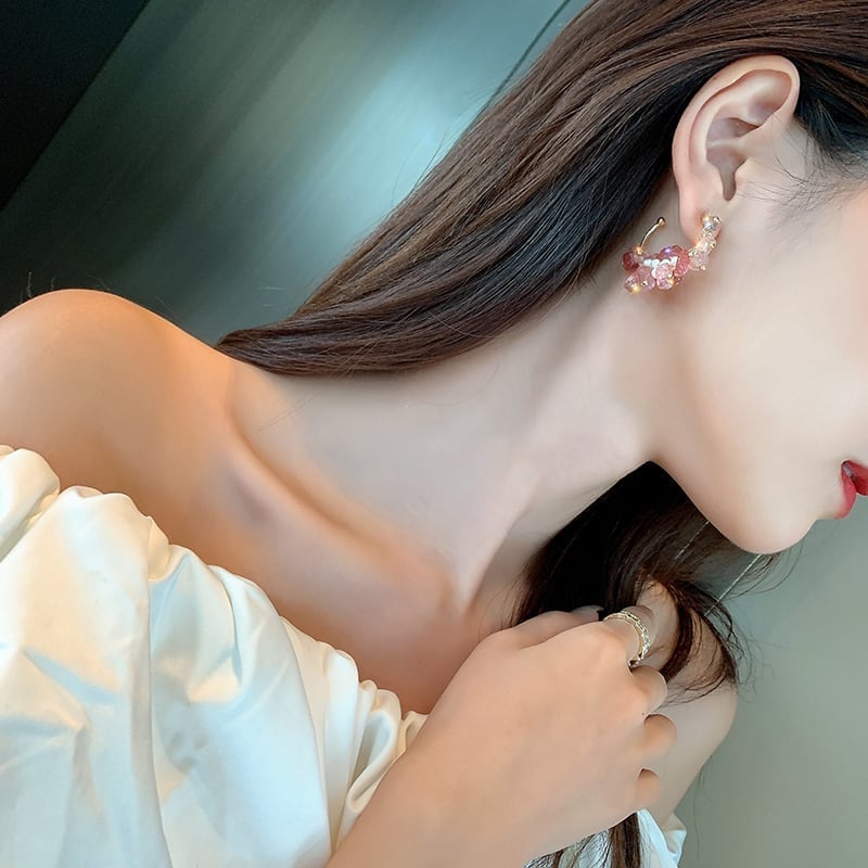 美人度アップ ファッション 綺麗め イアリング アクセサリー<ins-3312>