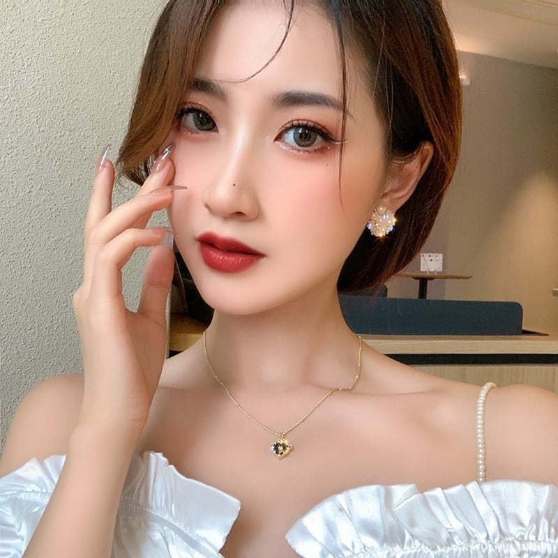 ファッション 美人度アップ チャーミング ピアス アクセサリー<ins-3229>