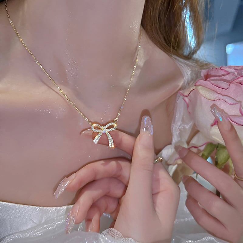 清純甘くて女子力UP 好感度満載 美感いっぱい ネックレス アクセサリー<ins-3311>