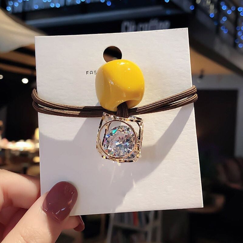 美人度アップ ファッション 透かし彫り シュシュ カチューシャ アクセサリー<ins-3324>