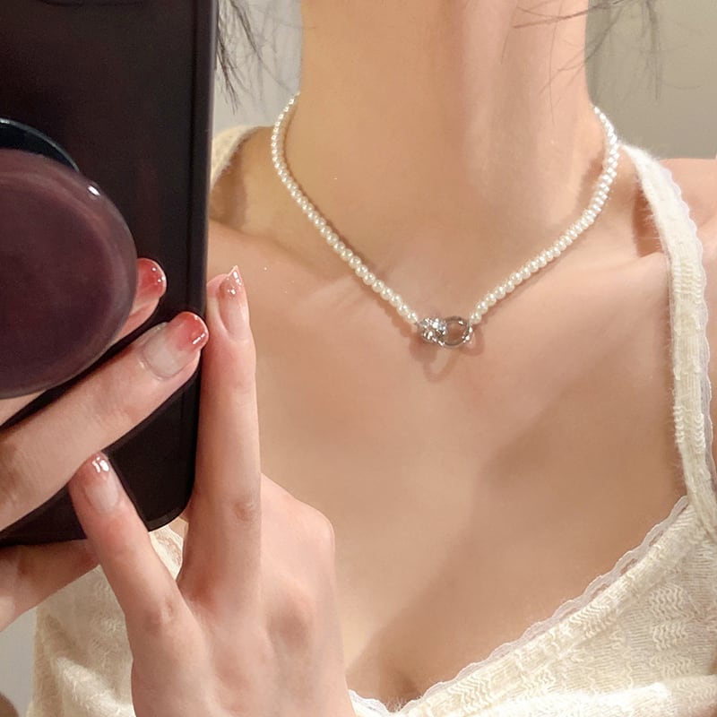 清純甘くて女子力UP スタイリッシュ 一目惚れ ネックレス アクセサリー<ins-3228>