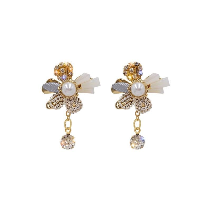 美人度アップ ファッション 高級感溢れる ピアス アクセサリー<ins-3257>
