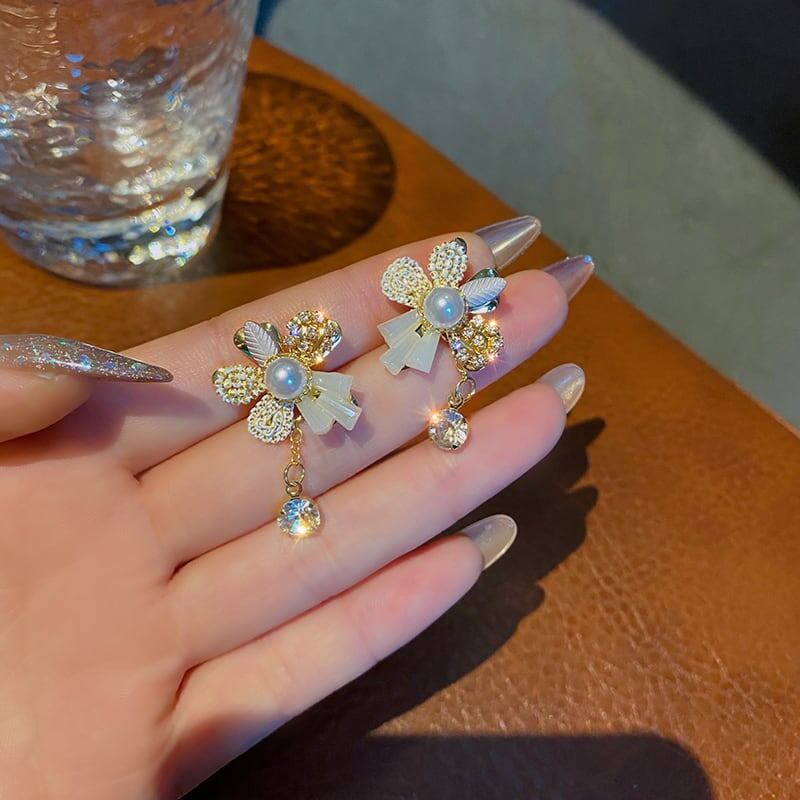 美人度アップ ファッション 高級感溢れる ピアス アクセサリー<ins-3257>