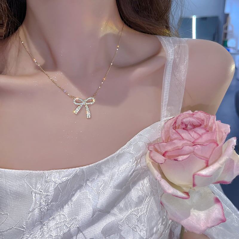 清純甘くて女子力UP 好感度満載 美感いっぱい ネックレス アクセサリー<ins-3311>