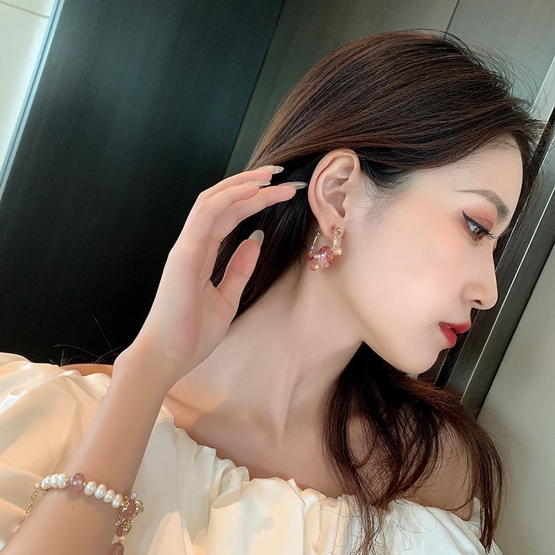 美人度アップ ファッション 綺麗め イアリング アクセサリー<ins-3312>