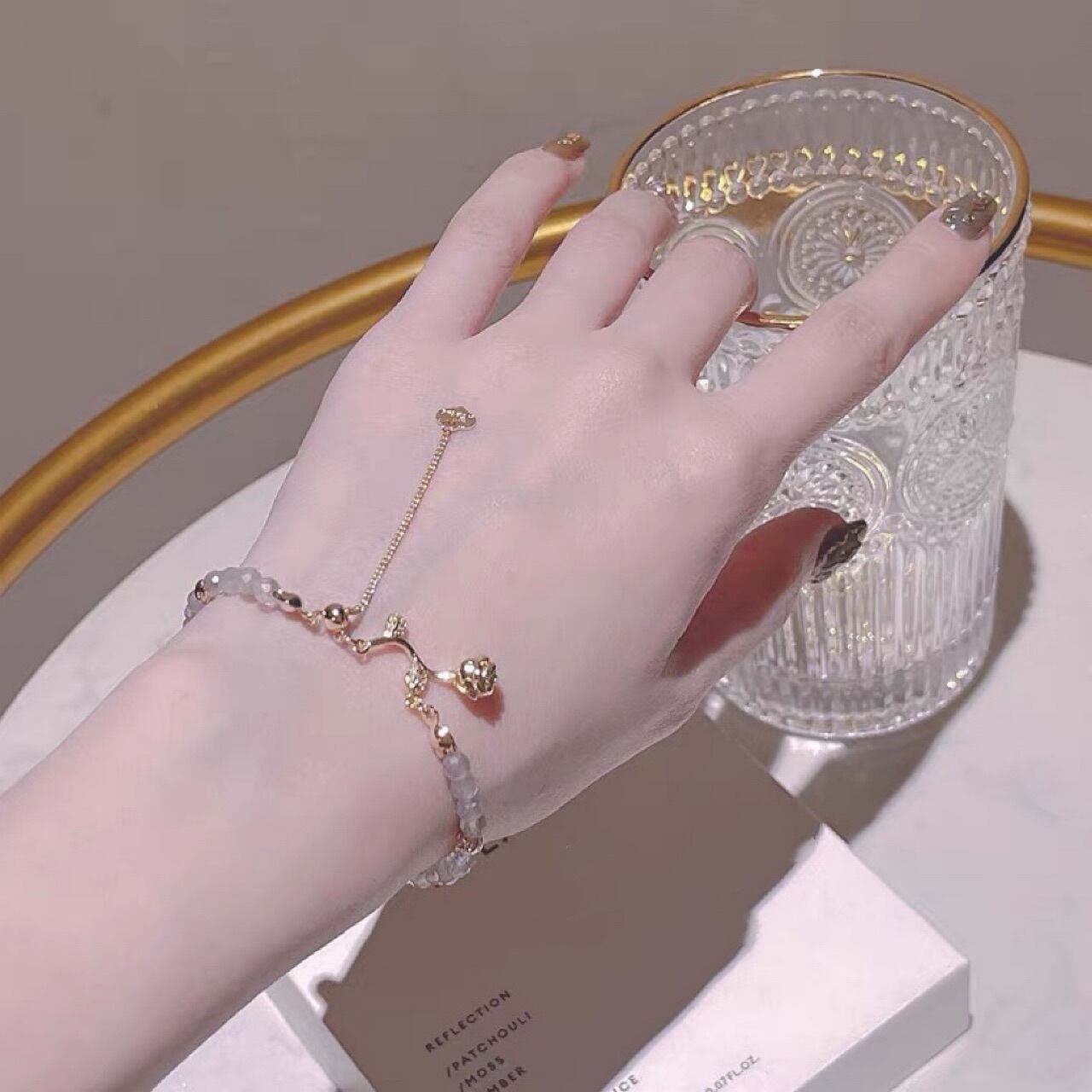ファッション 高級感溢れる 美感いっぱい ブレスレット アクセサリー<ins-3712>
