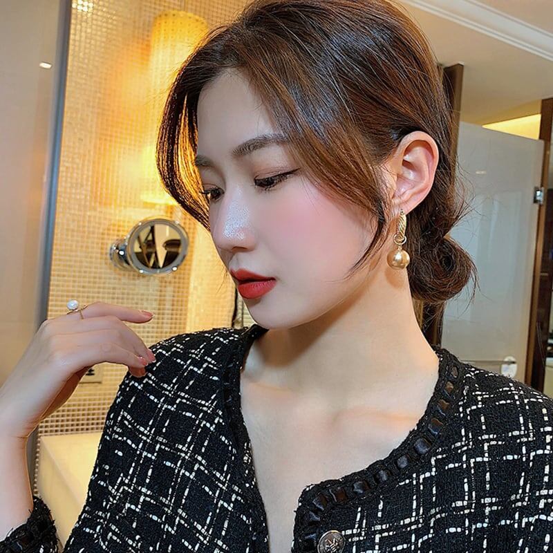 女性力を高める 美感いっぱい エレガント イアリング アクセサリー<ins-3145>
