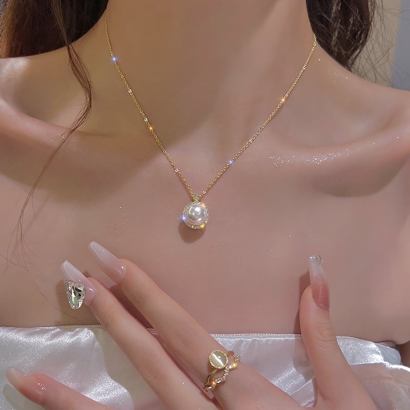 好感度満載 美感いっぱい 一目惚れ ネックレス アクセサリー<ins-3534>