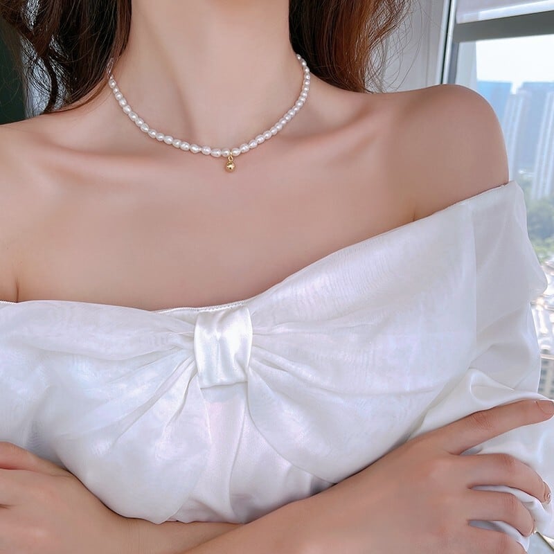 レトロ 美人度アップ ファッション ネックレス アクセサリー<ins-3283>
