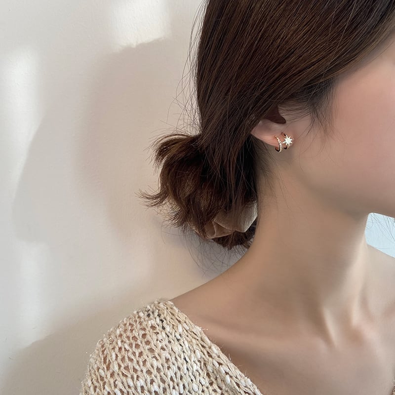 女性力を高める 着心地抜群 気質溢れる ピアス アクセサリー<ins-2984>