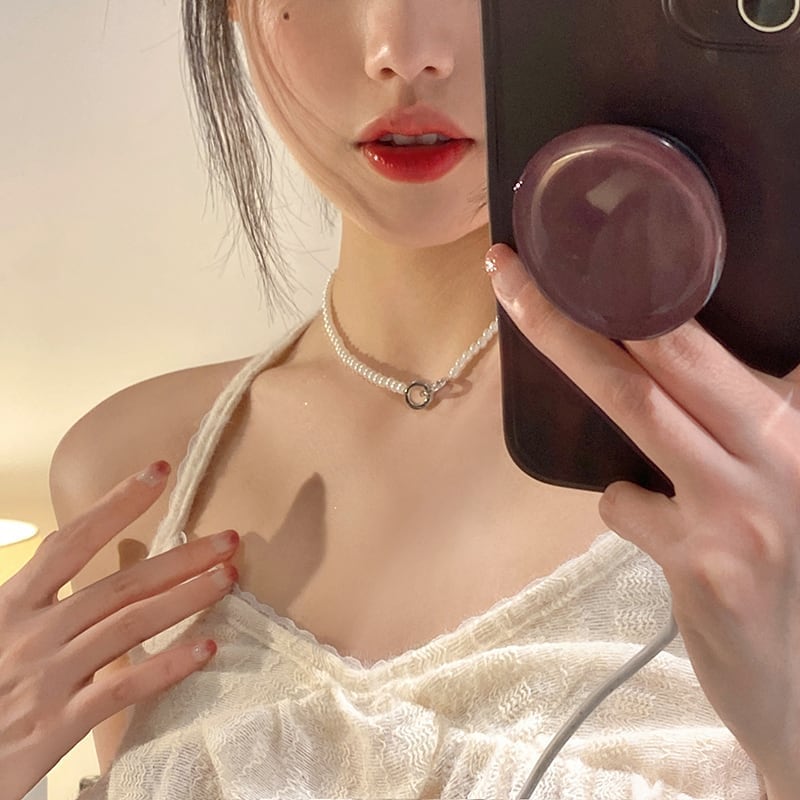 清純甘くて女子力UP スタイリッシュ 一目惚れ ネックレス アクセサリー<ins-3228>