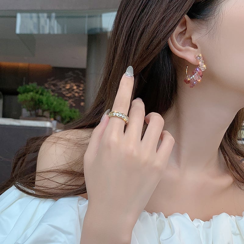 美人度アップ ファッション 綺麗め イアリング アクセサリー<ins-3312>
